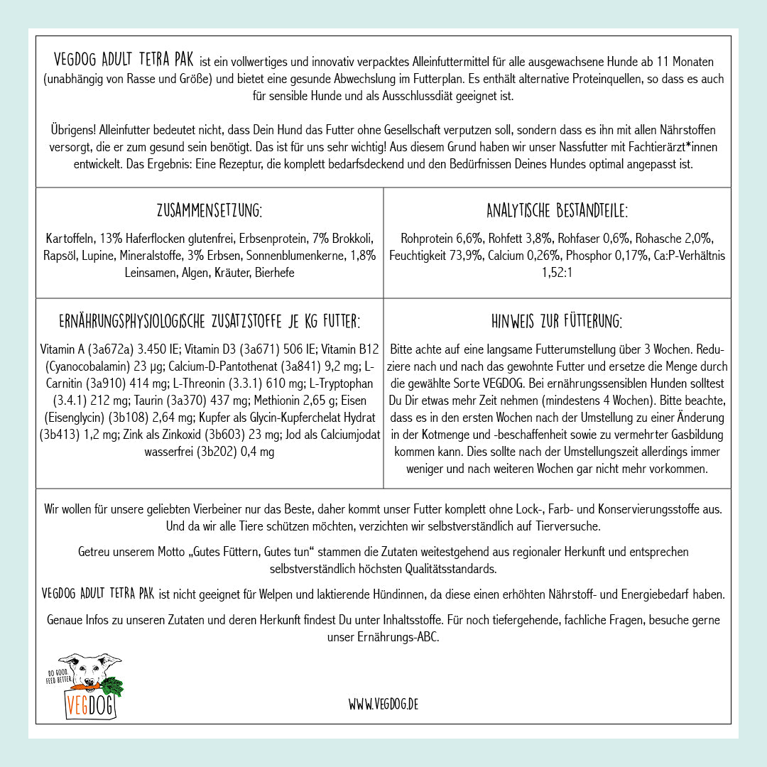 Adult Tetra Pak 10x390g