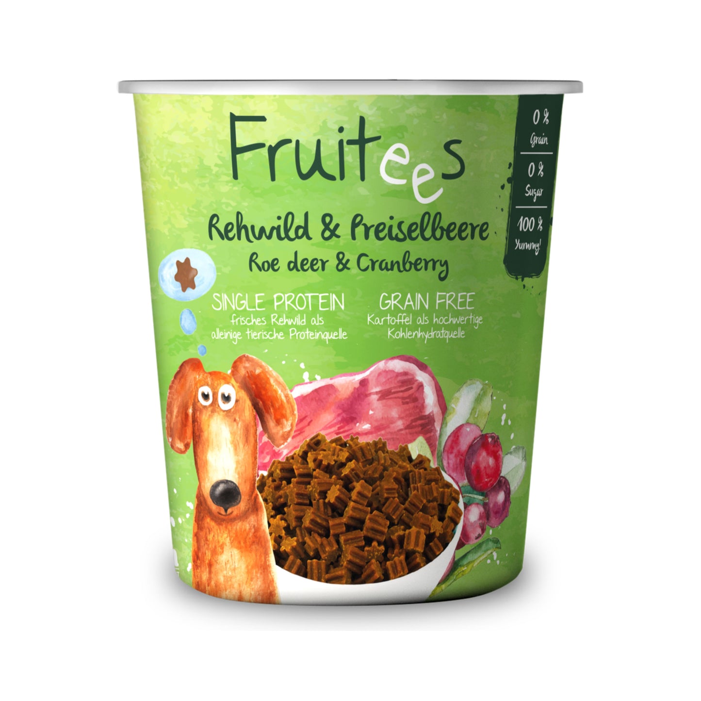 Fruitees Rehwild & Preiselbeere 4x200g