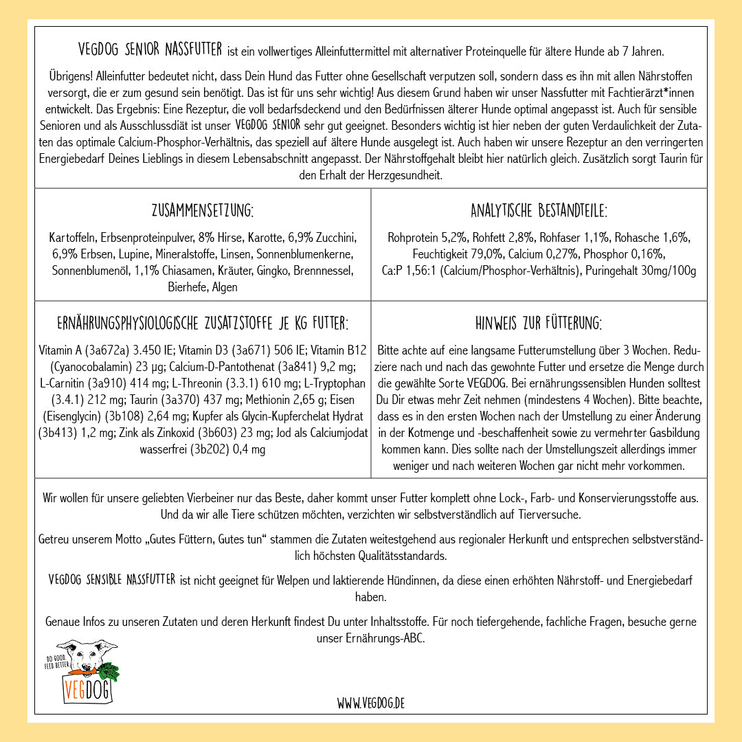 Senior Erbsen & Hirse