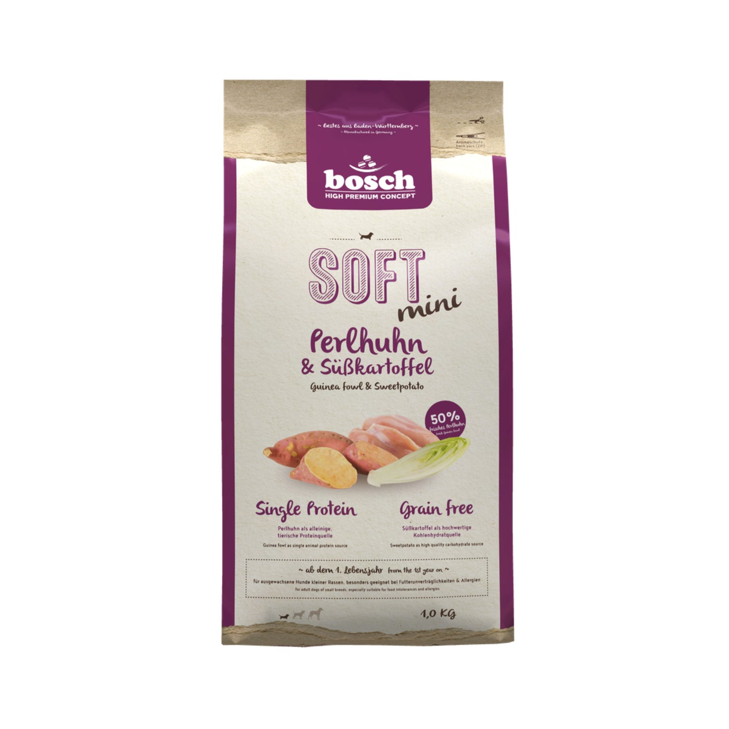 Soft Mini Perlhuhn & Süßkartoffel